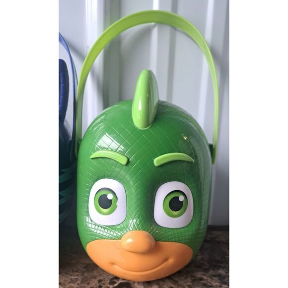 3 PJ MASKS  Halloween Easter Candy Plastic Bucket Pails - Picture 2 of 10